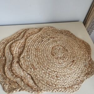 Set of 4 sisal placemats